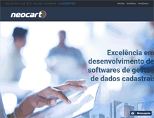 Tablet Screenshot of neocart.eng.br